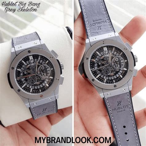 grey hublot big bang|hublot big bang skeleton.